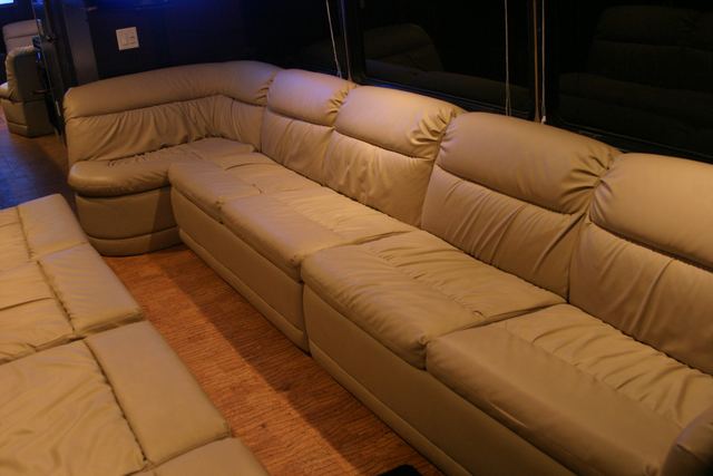 Wraparound couch seating